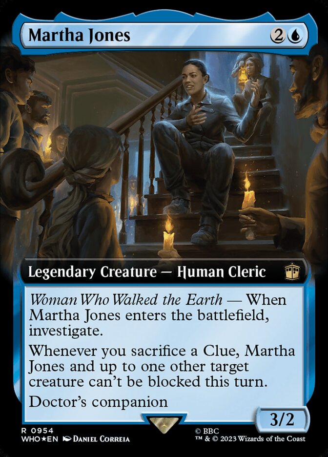 Martha Jones card front