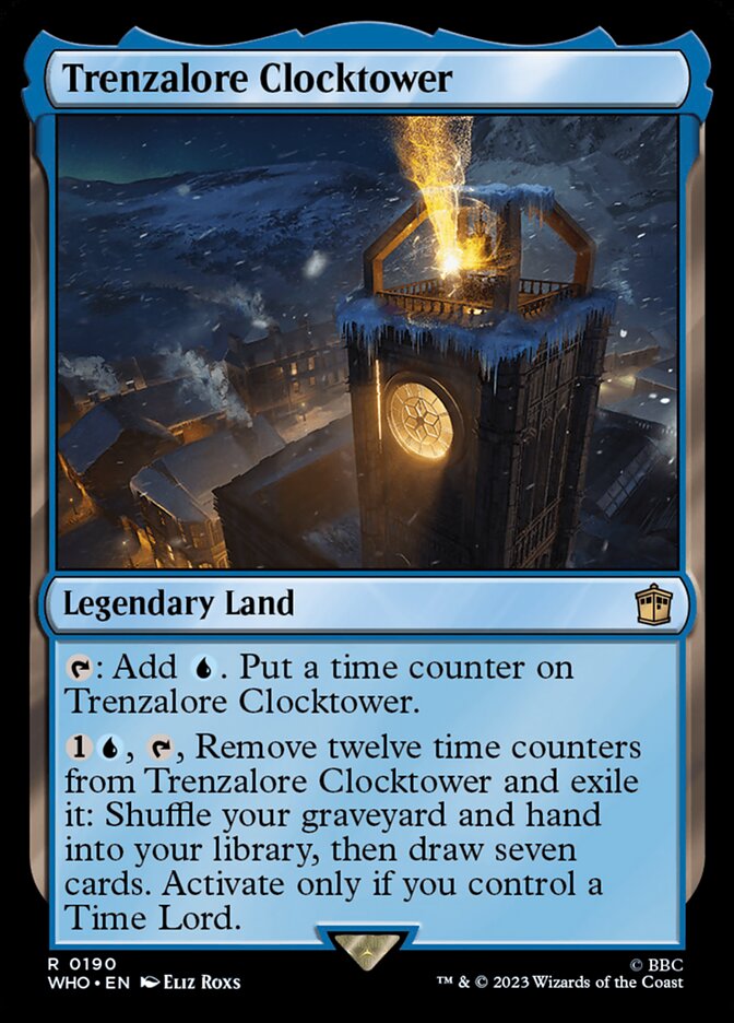 Trenzalore Clocktower card front