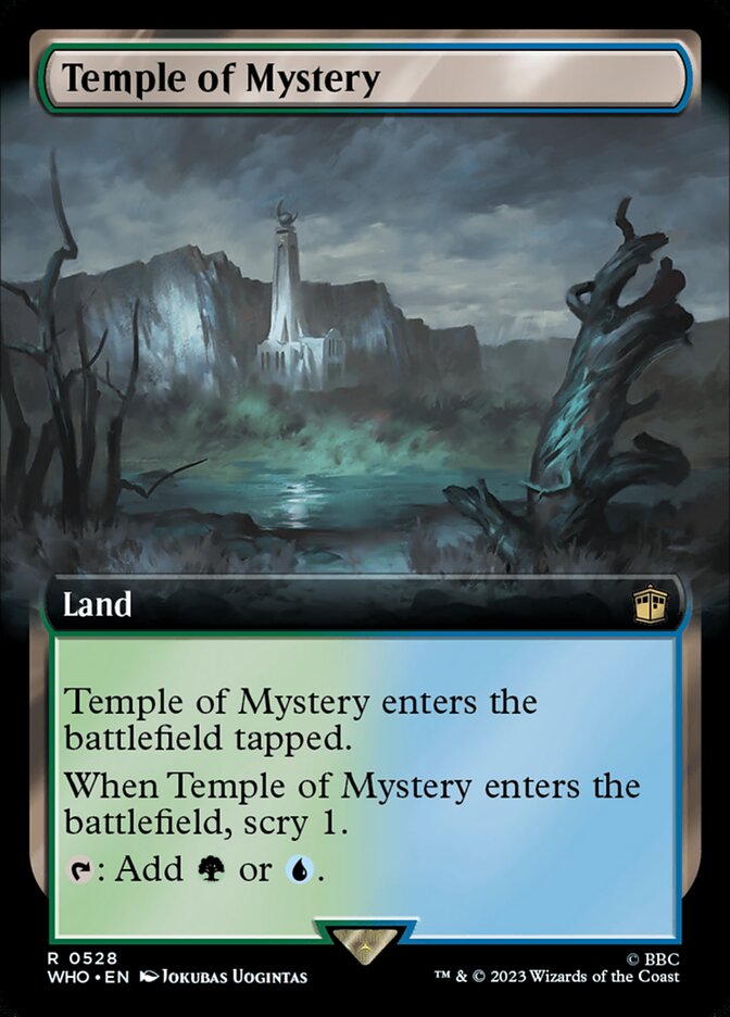 Temple of Mystery card front