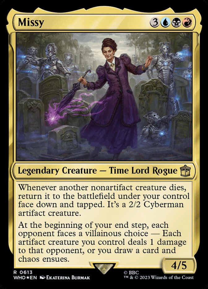 Missy card front