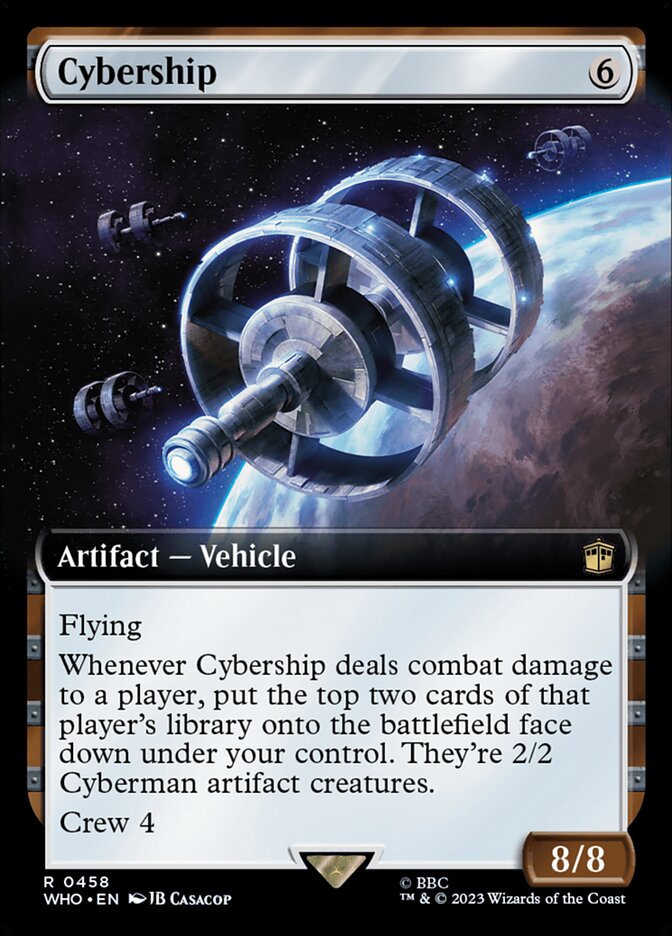 Cybership card front