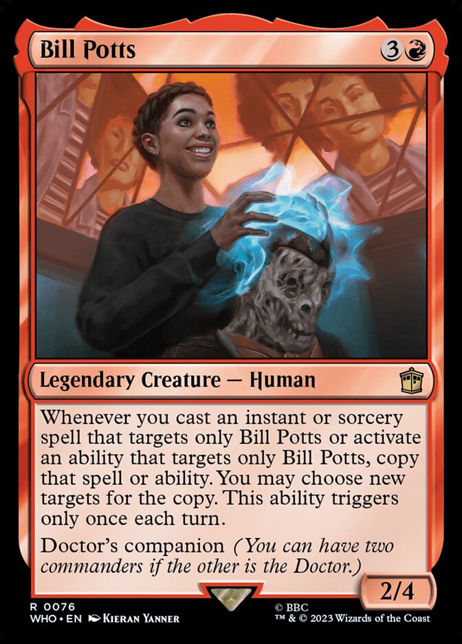 Bill Potts card front