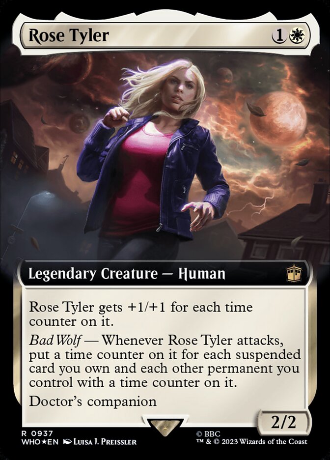 Rose Tyler card front