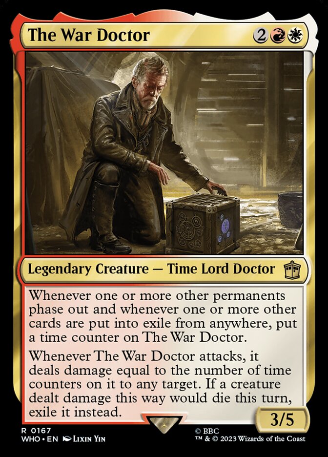 The War Doctor card front