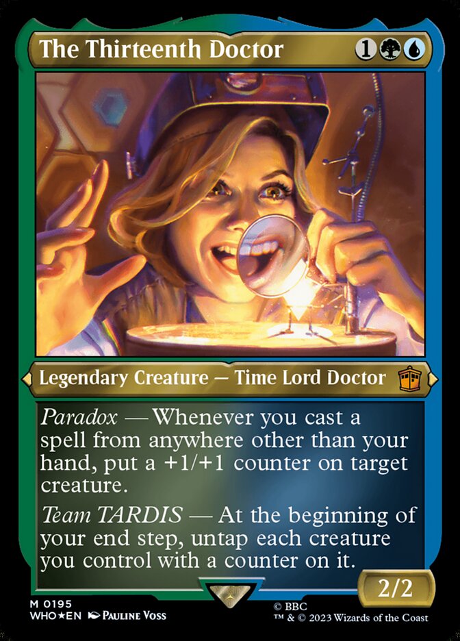 The Thirteenth Doctor card front