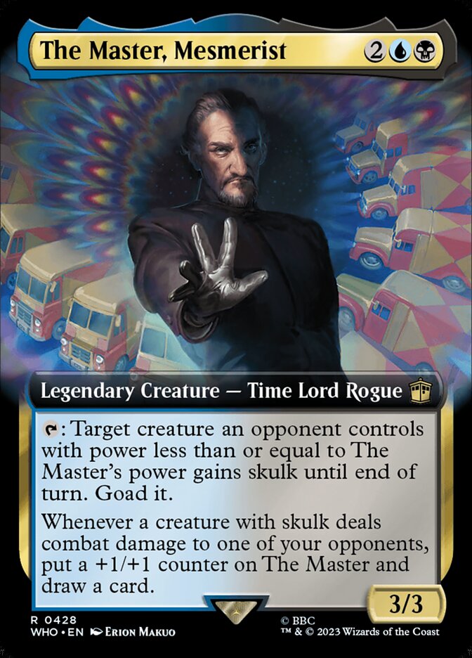 The Master, Mesmerist card front