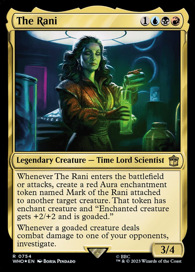 The Rani card front