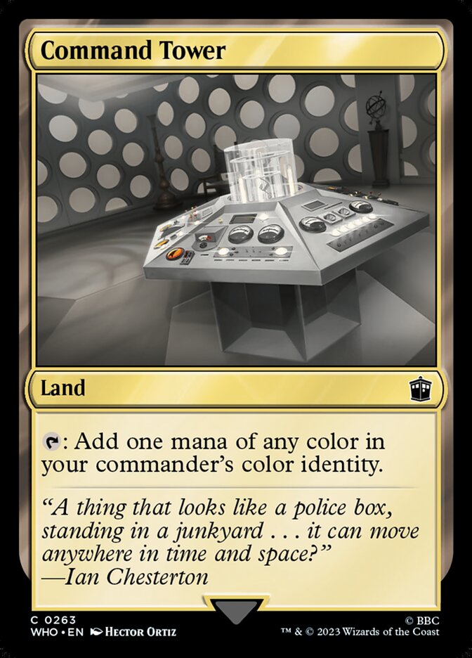 Command Tower card front