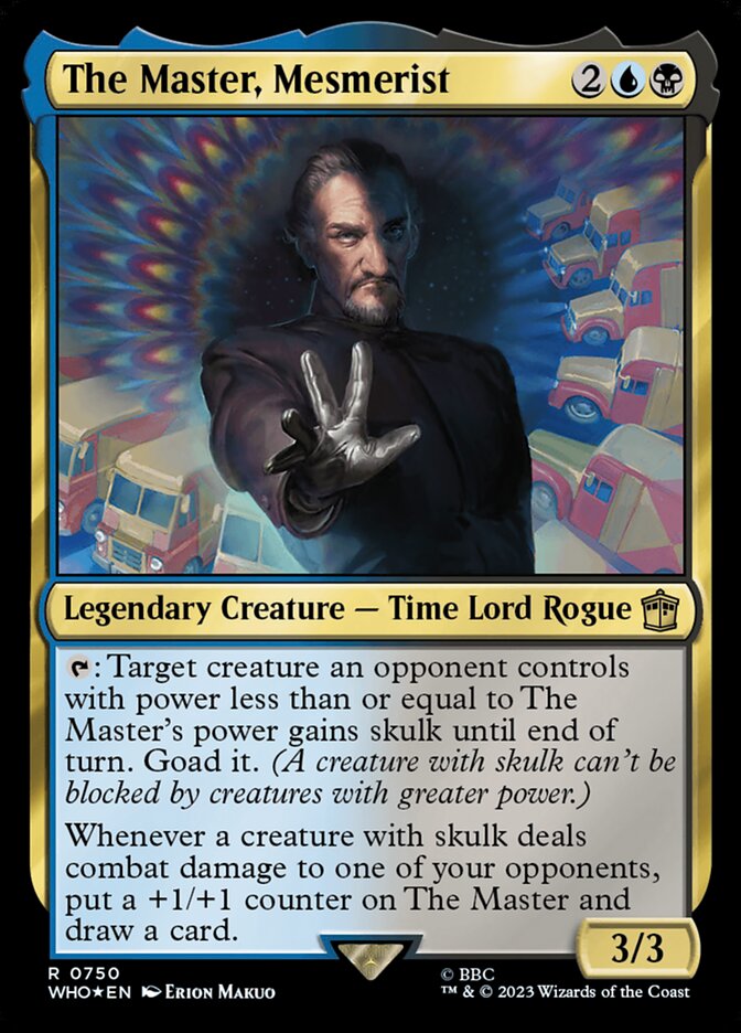 The Master, Mesmerist card front