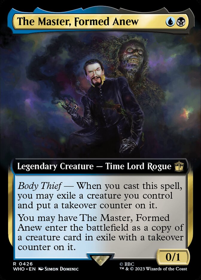 The Master, Formed Anew card front