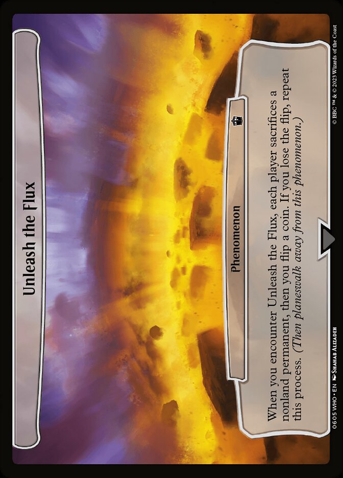 Unleash the Flux card front