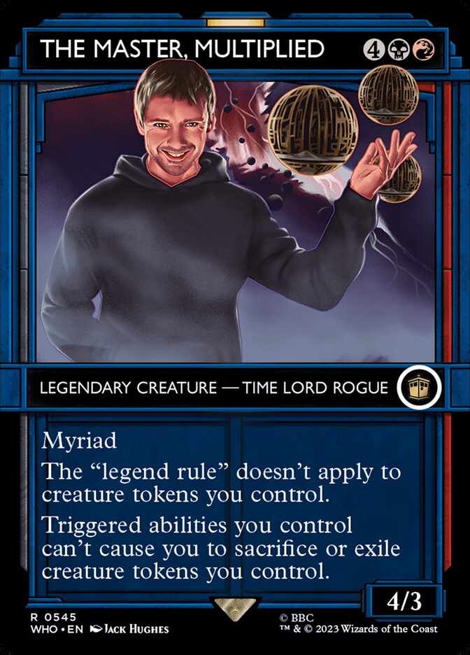 The Master, Multiplied card front
