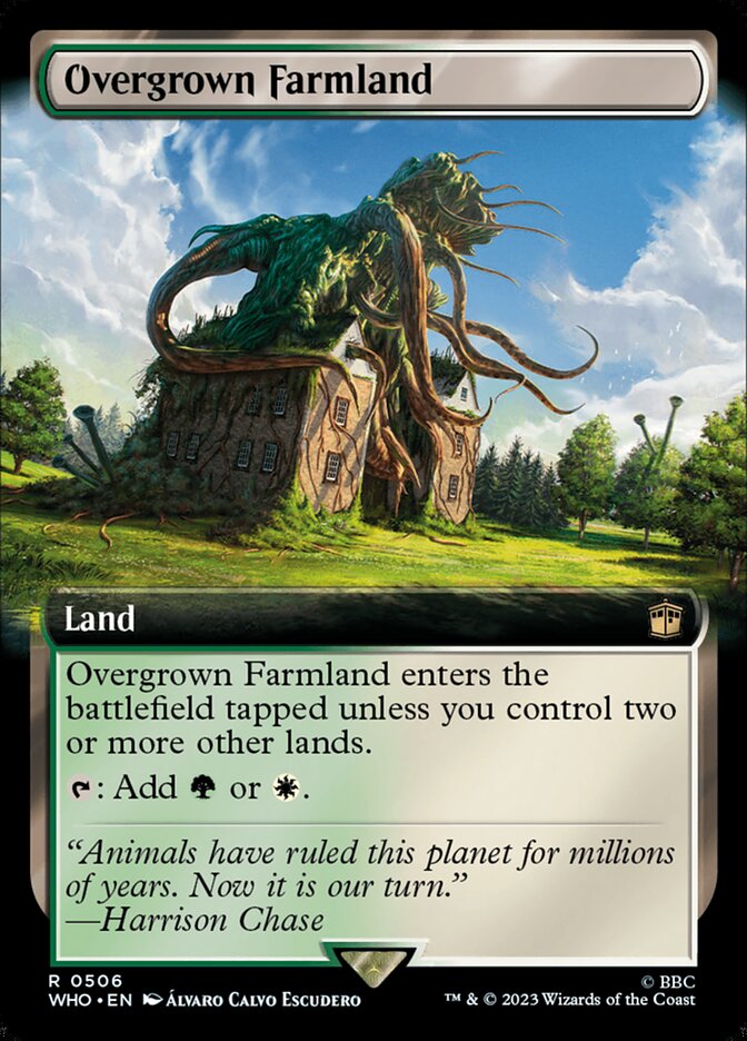 Overgrown Farmland card front