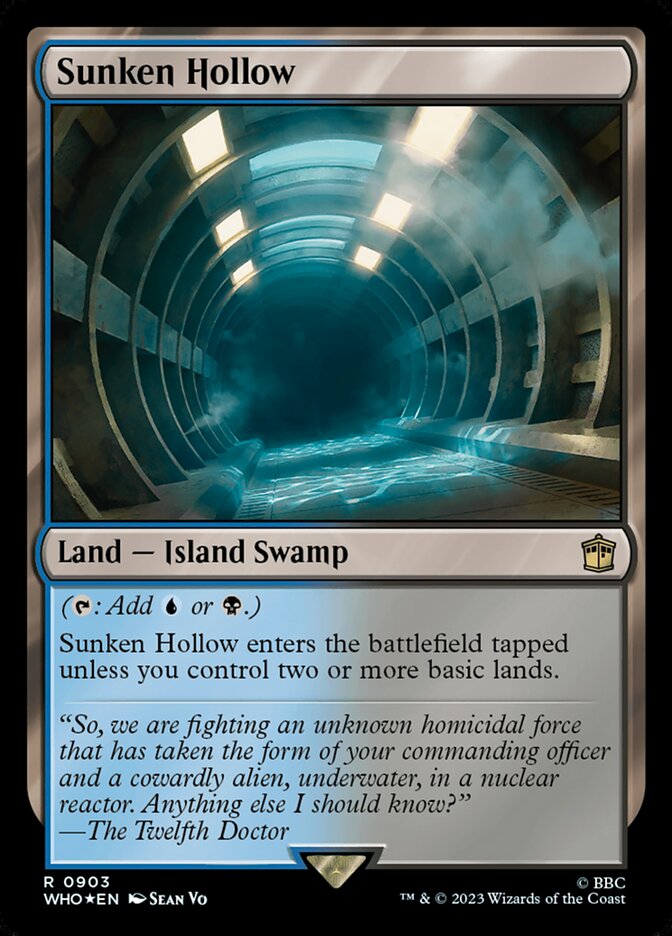 Sunken Hollow card front