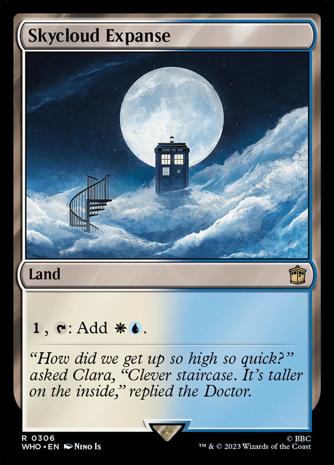 Skycloud Expanse card front
