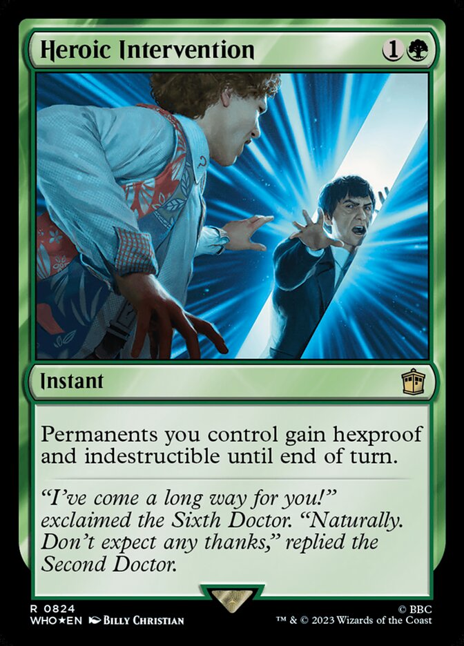 Heroic Intervention card front