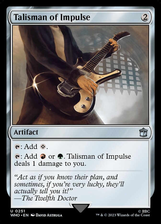 Talisman of Impulse card front