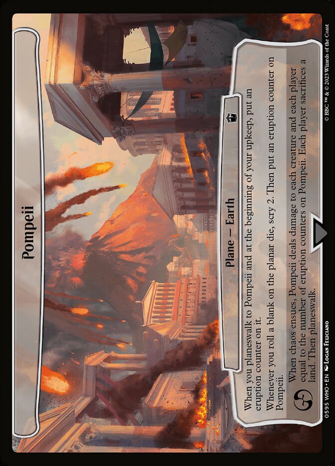 Pompeii card front