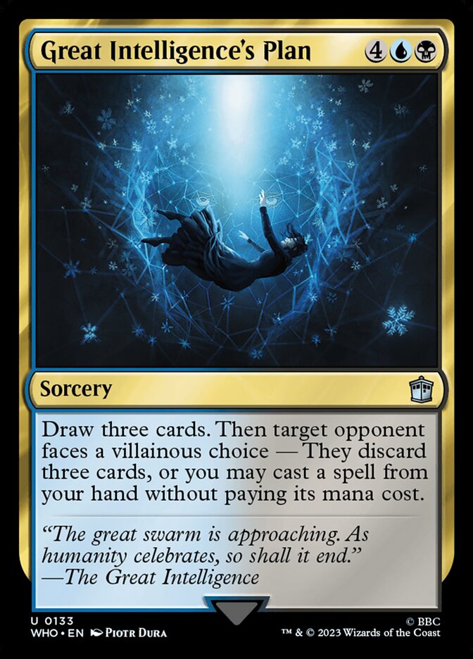Great Intelligence's Plan card front