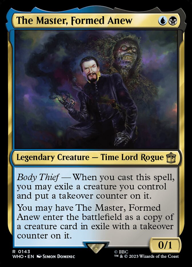 The Master, Formed Anew card front