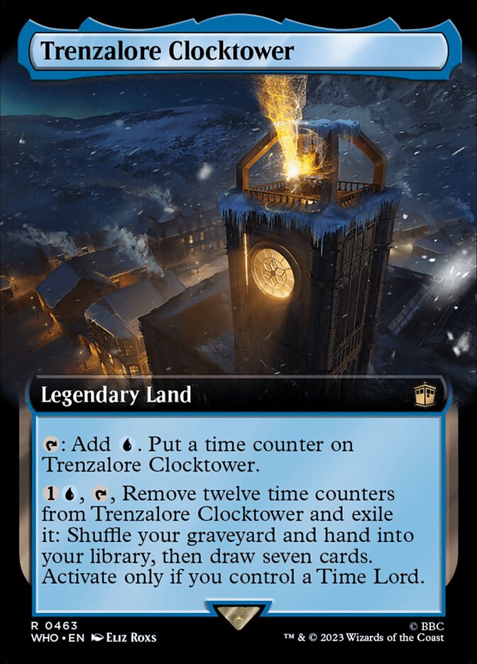 Trenzalore Clocktower card front
