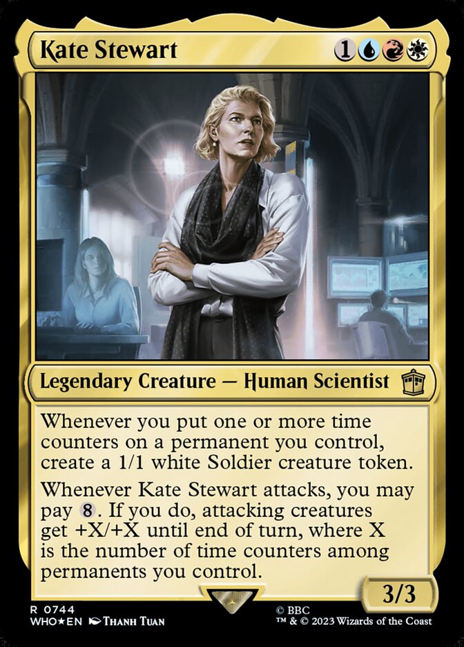 Kate Stewart card front