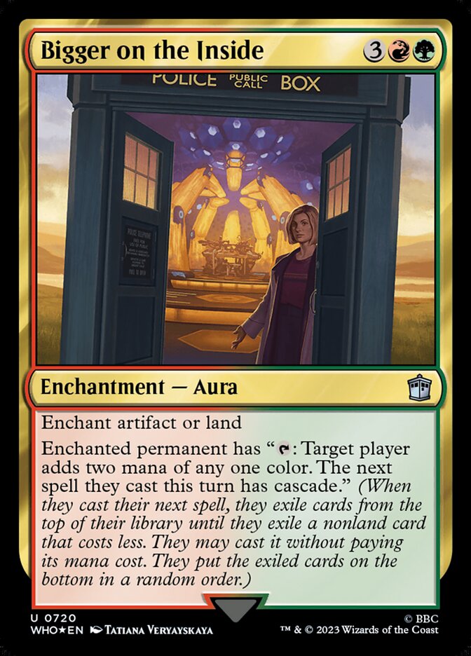 Bigger on the Inside card front