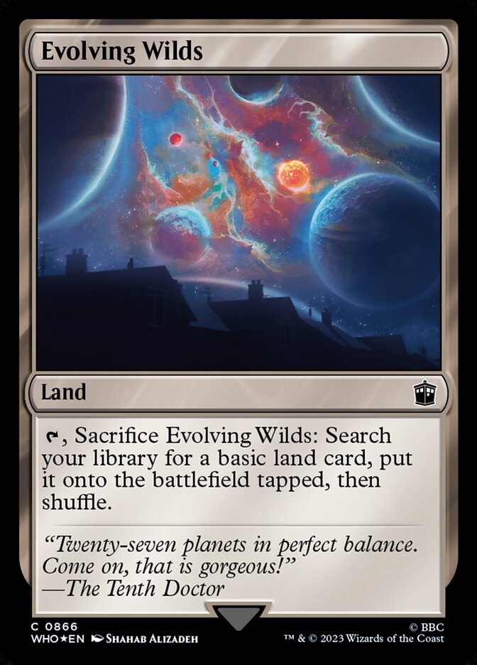 Evolving Wilds card front