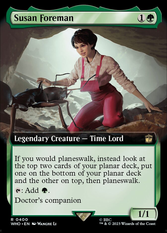 Susan Foreman card front