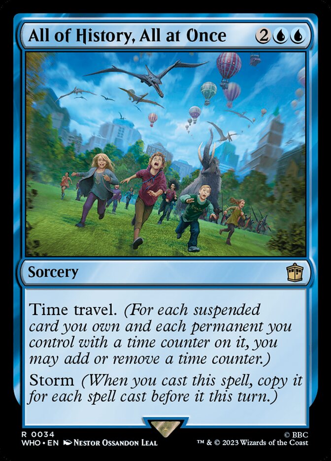 All of History, All at Once card front