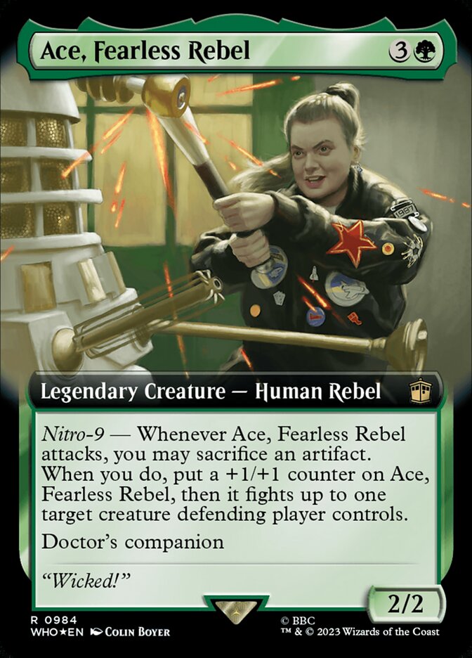 Ace, Fearless Rebel card front