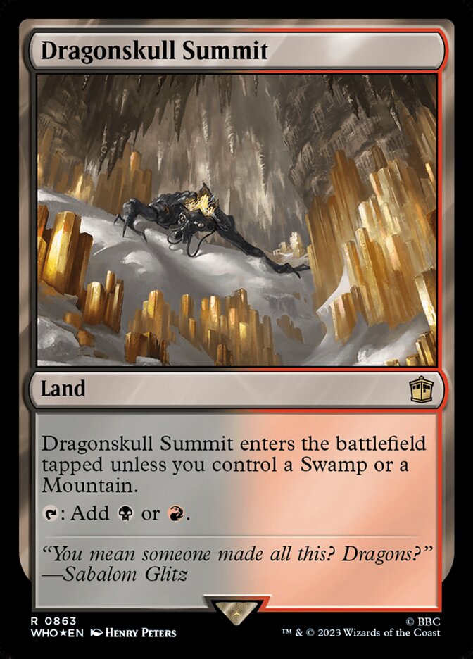 Dragonskull Summit card front