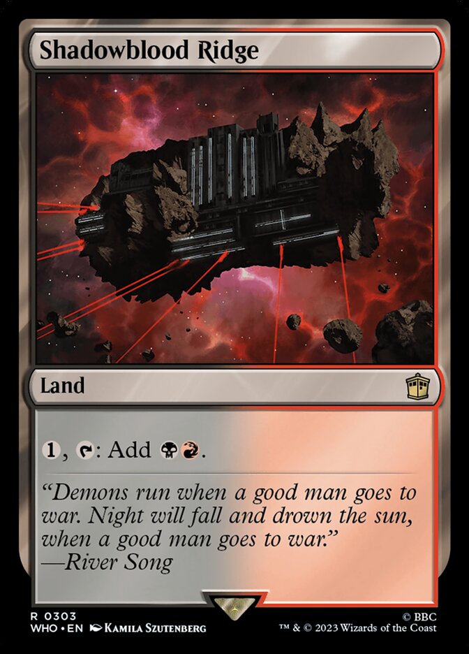 Shadowblood Ridge card front