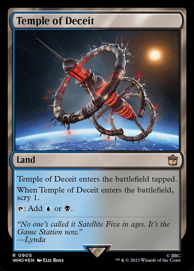 Temple of Deceit card front