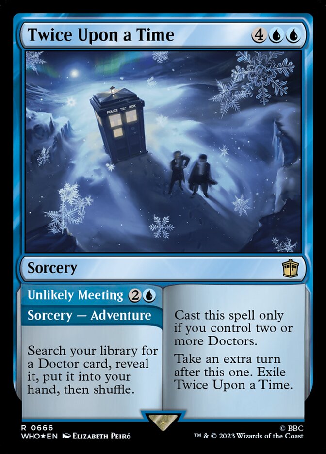Twice Upon a Time card front