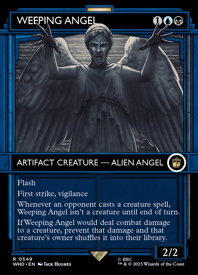 Weeping Angel card front