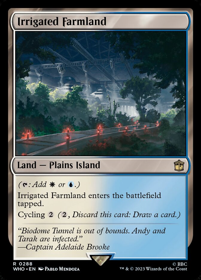 Irrigated Farmland card front