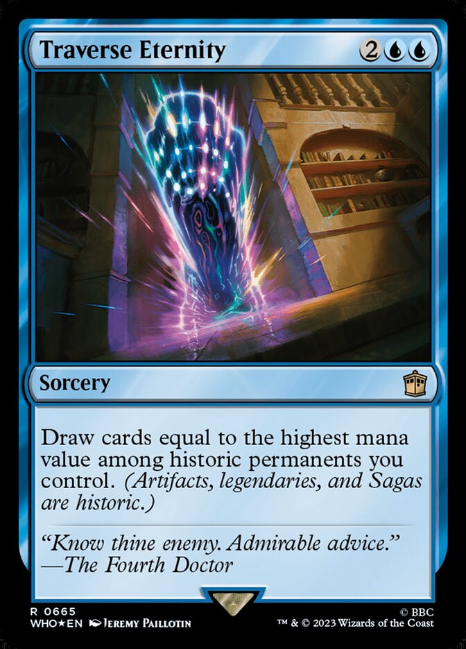 Traverse Eternity card front