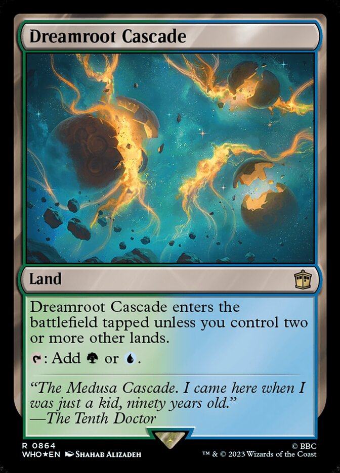 Dreamroot Cascade card front