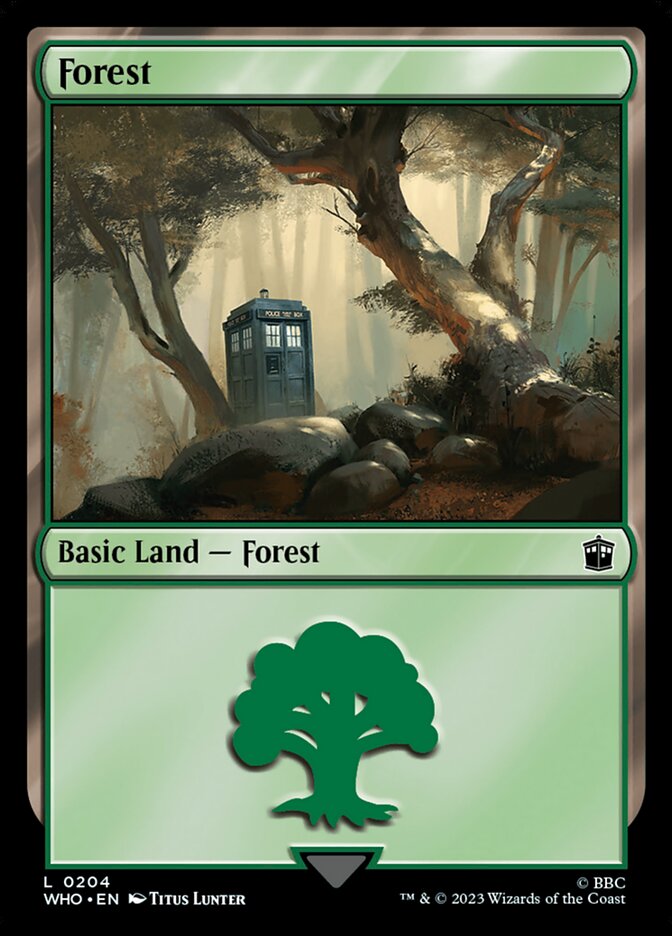 Forest card front