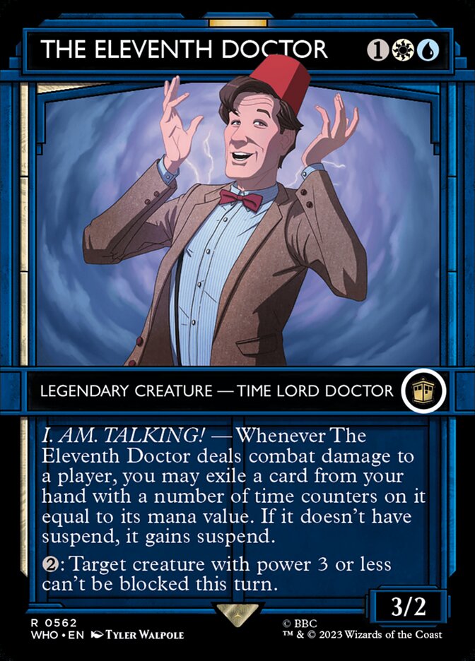 The Eleventh Doctor card front