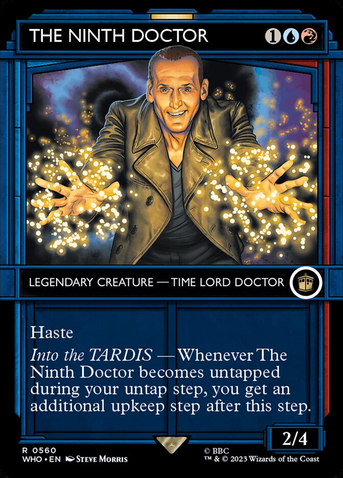 The Ninth Doctor card front