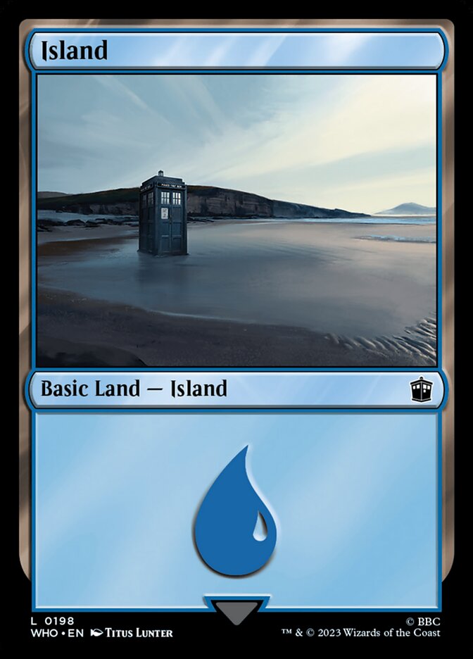 Island card front