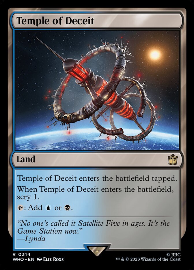 Temple of Deceit card front