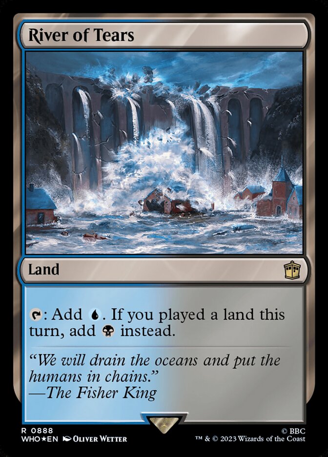 River of Tears card front