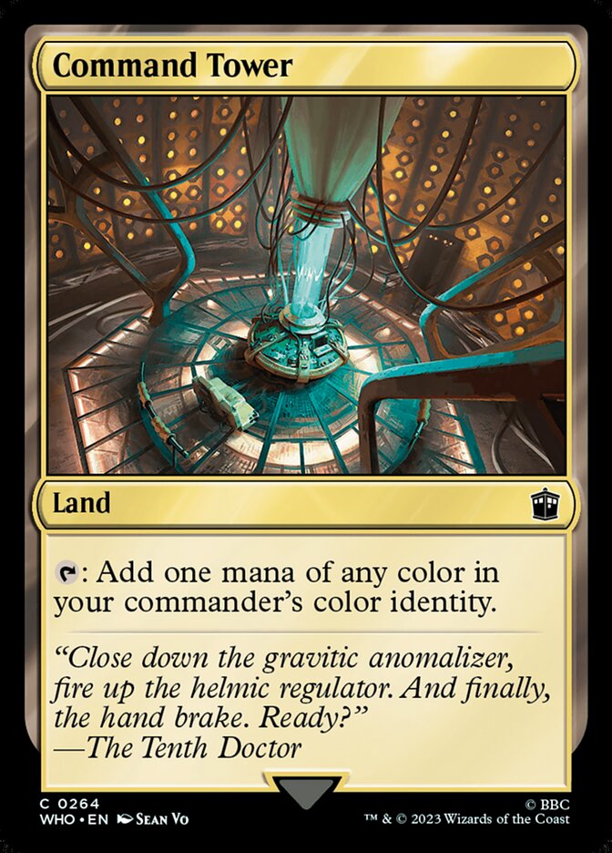 Command Tower card front