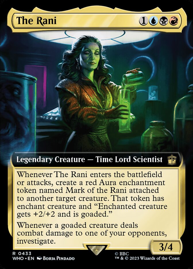 The Rani card front