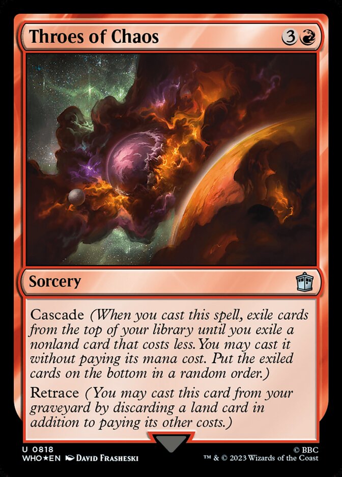 Throes of Chaos card front