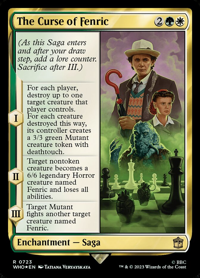 The Curse of Fenric card front