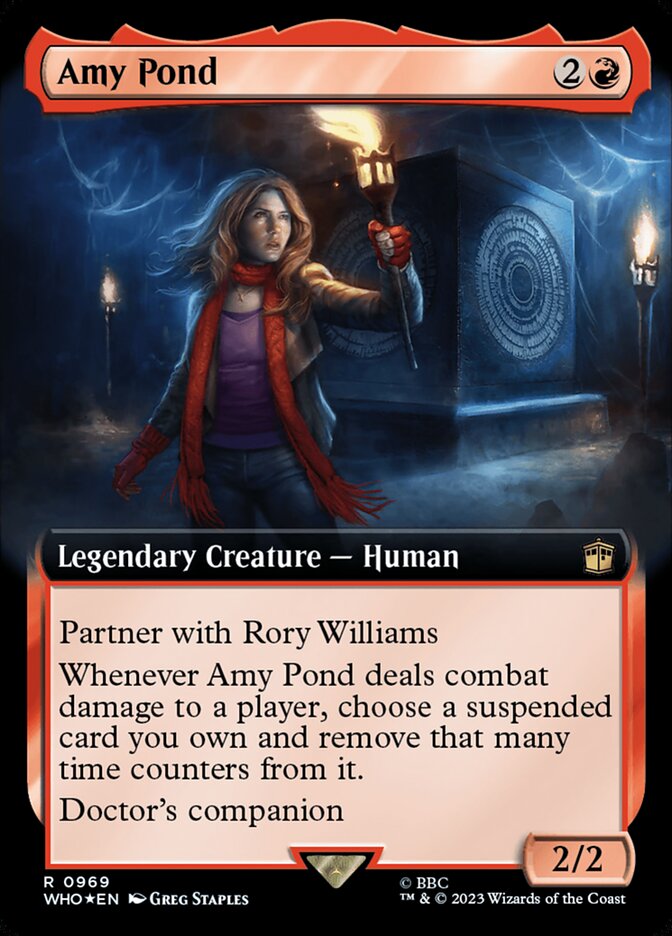 Amy Pond card front
